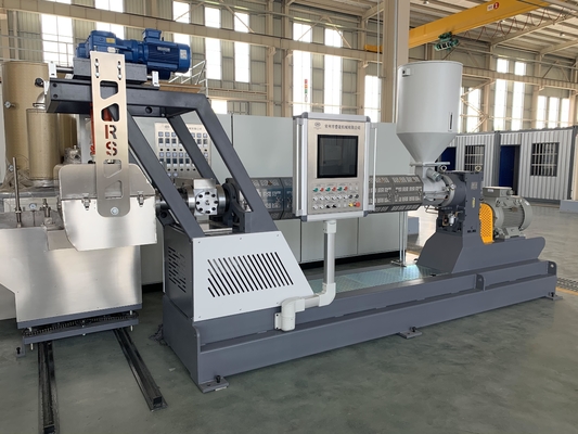 4mm 250kw নাইলন এক্সট্রুডার মেশিন ফিশিং লাইন দুই রঙের তৈরি করছে