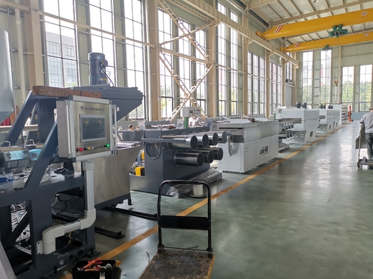 0.25mm মনোফিলামেন্ট এক্সট্রুডার মেশিন ইয়ার্ন এক্সট্রুডার সাদা আধা নিস্তেজ পলিয়েস্টার সুতা